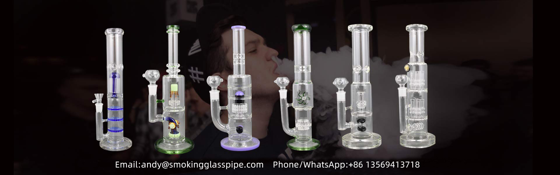 China Best Glass Smoking Pipe Bubblers Bongs Production Supplier