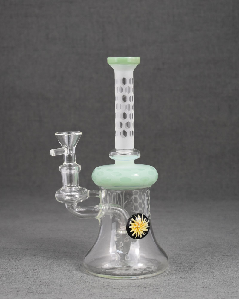 Daisy Beehive Straight Tube Smoking Rig