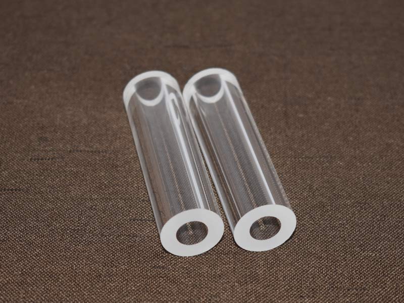 Grinding End Quartz Glass Tube