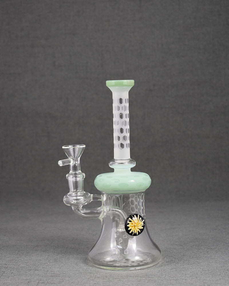 Honeycomb Daisy Type Glass Bong China Whosale