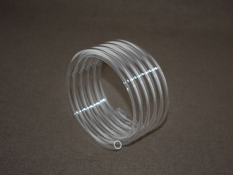 Spiral quartz tube