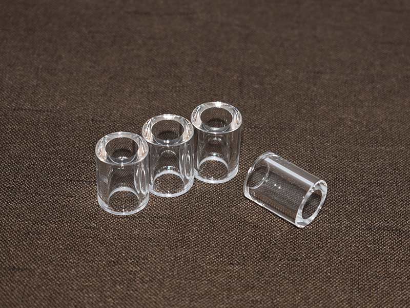 Transparent Heat Resistant Quartz Glass Tube
