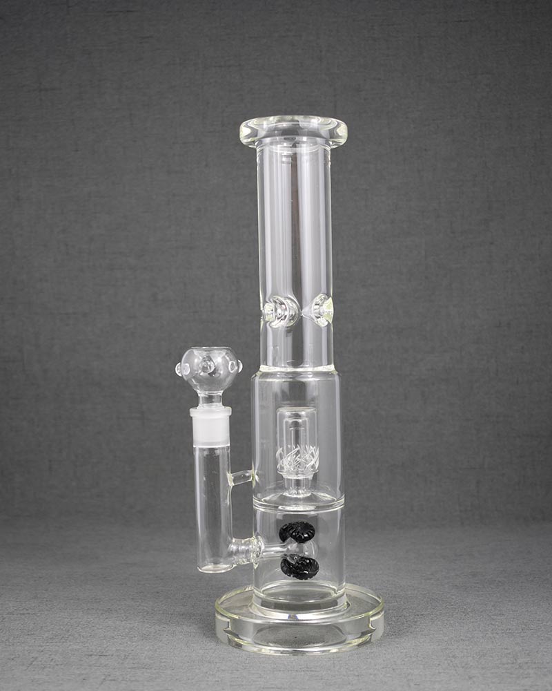 Straight Glass Bong Ice Water Smoking Bong