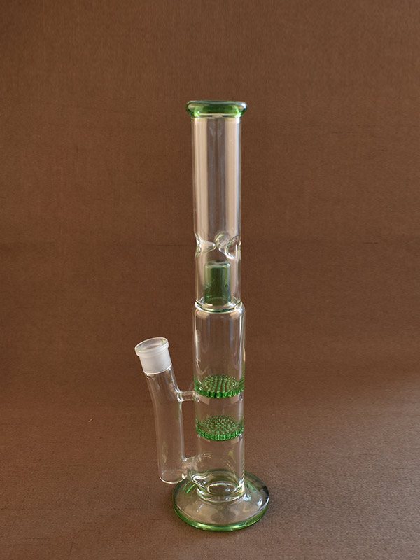 Water Bong Straight Tube Smoking Pipe Long Ice Tube