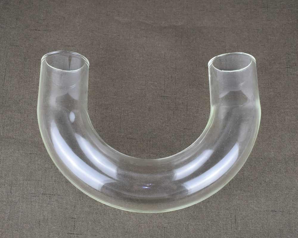 Glass Elbow Glass Bending Tube Algae Culture Seaweed Farming Accessories