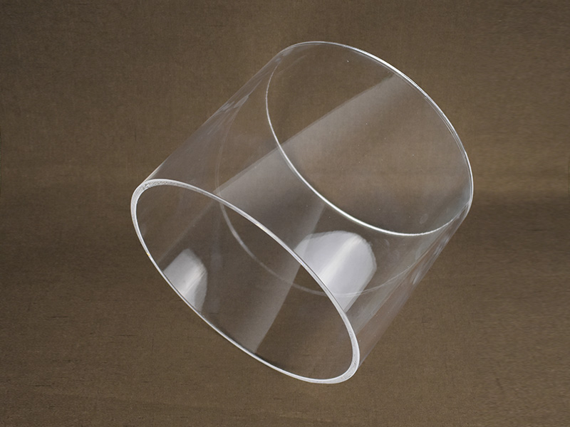 180mm Big Diameter Transparent Heat Resistant Quartz Glass Tube