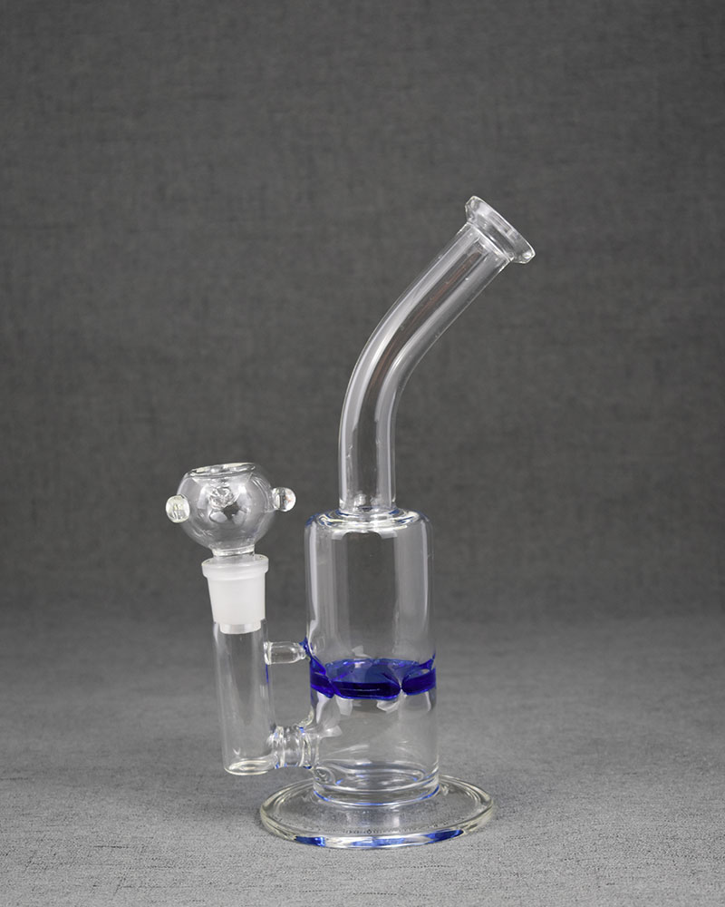 Water Pipe Bong Dab Rig Bend Tube