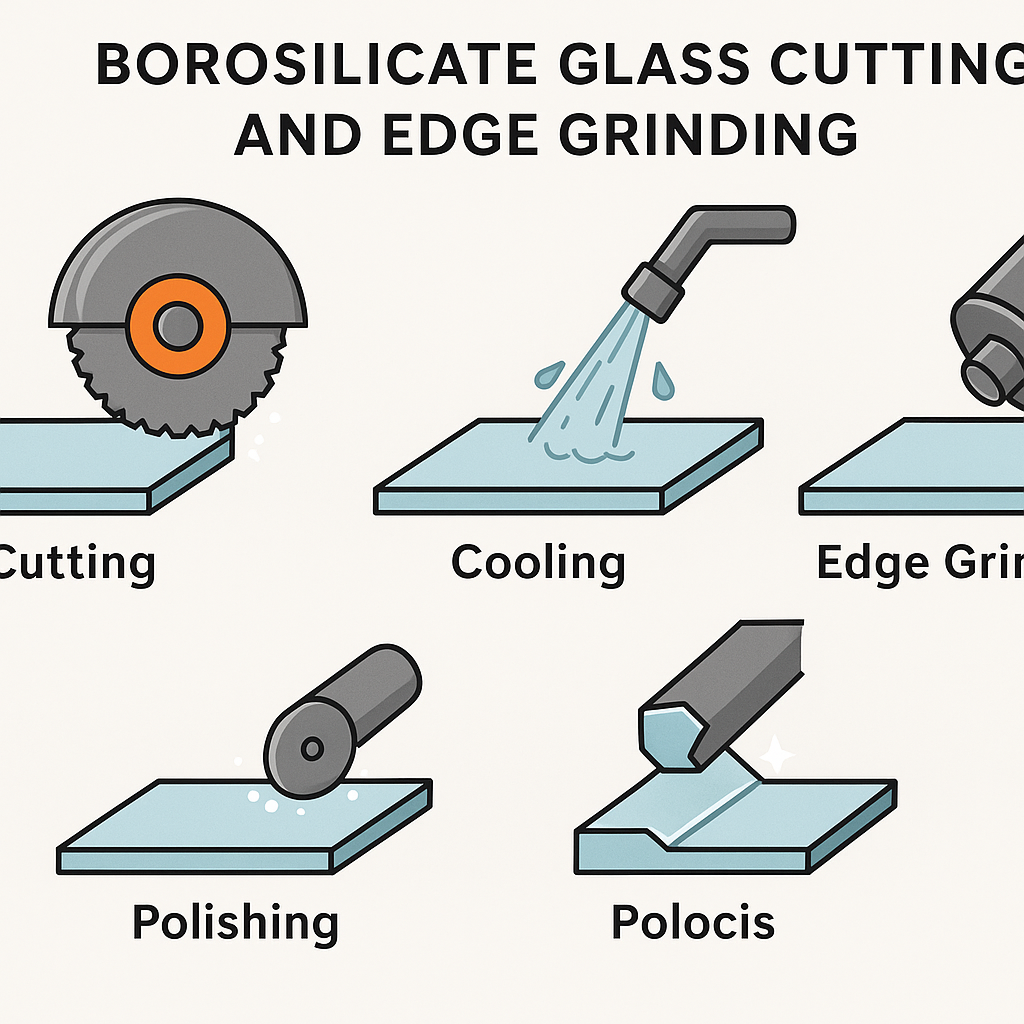 Technical Requirements for Cutting and Edge Grinding of Borosilicate Glass